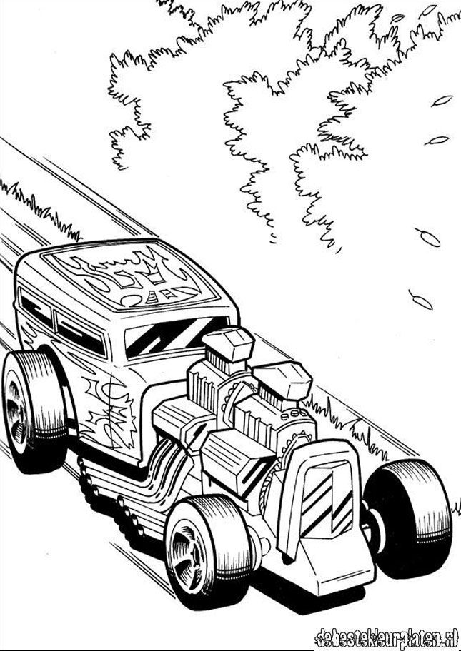 Hotwheels39 - Printable coloring pages