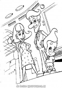 JimmyNeutron001 - Printable coloring pages