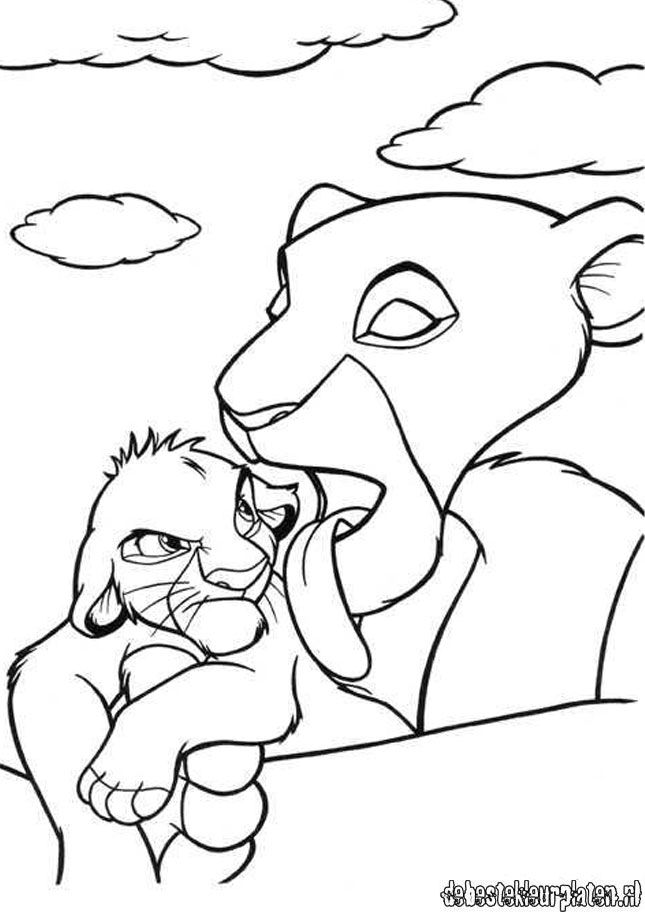 Lionking9 - Printable coloring pages