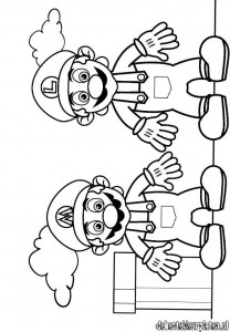 Mario5 - Printable coloring pages