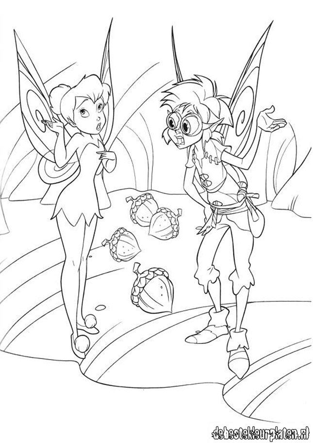 tinkerbell6  printable coloring pages