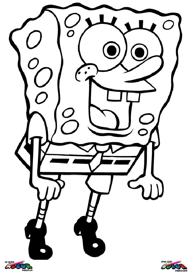 Spongebob047 - Printable coloring pages