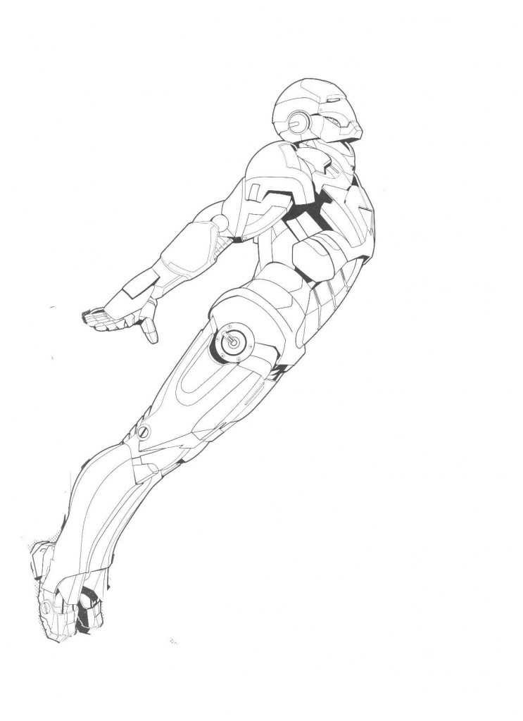 new-iron-man-coloring-page - Printable coloring pages