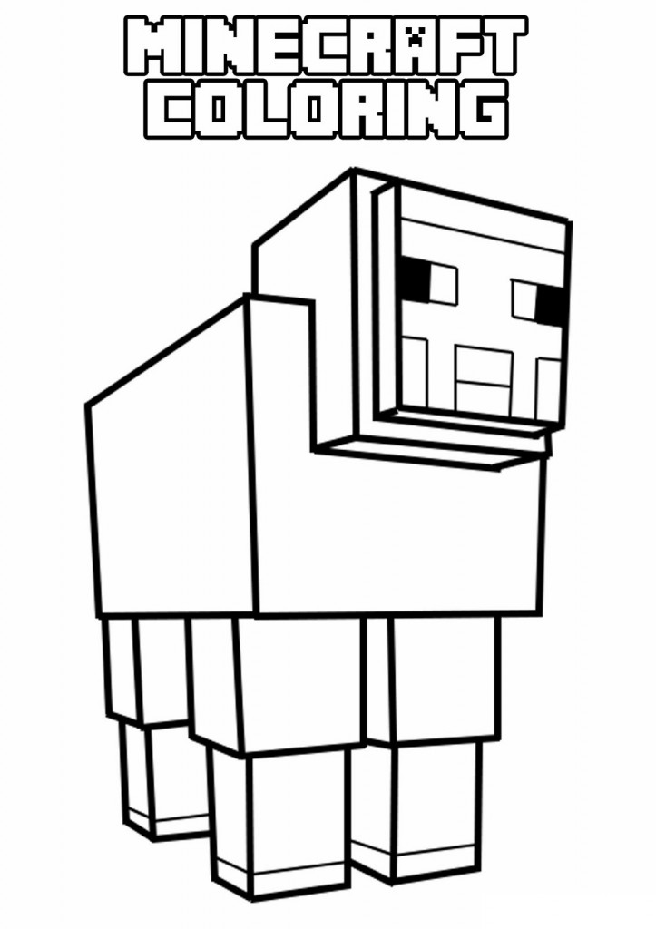 Minecraft 11   Printable coloring pages