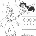 Aladdin coloringpages - 