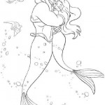 Little Mermaid coloringpages - 