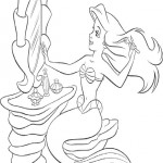 Little Mermaid coloringpages - 