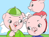 Three Little Pigs coloring pages