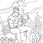 Aquaman coloringpages - 