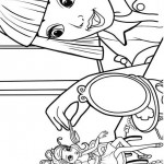 Barbie Thumbelina coloringpages - 