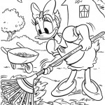Daisy Duck coloringpages - 