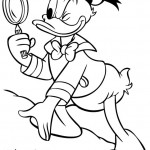 Donald Duck coloringpages - 