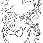 The Lion King coloringpages - 