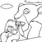 The Lion King coloringpages - 