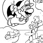 Mario coloringpages - 