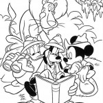 Mickey Mouse coloringpages - 