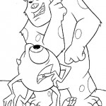 Monsters Inc coloringpages - 