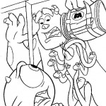Monsters Inc coloringpages - 