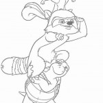 Over the Hedge coloringpages - 