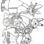 Easter coloringpages - 