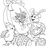 Easter coloringpages - 