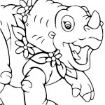 Littlefoot coloringpages - 