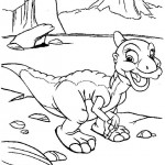 Littlefoot coloringpages - 