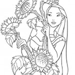 Pocahontas coloringpages - 
