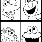 Sesame Street coloringpages - 