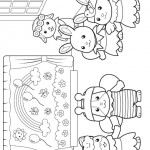 Calico Critters coloringpages - 