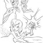 Tinker bell coloringpages - 