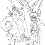 Tinker bell coloringpages - 