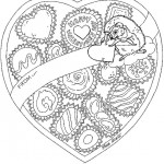 Valentines Day coloringpages - 