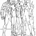 Fantastic Four coloringpages - 