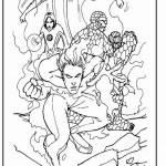Fantastic Four coloringpages - 