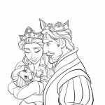 Tangled coloringpages - 