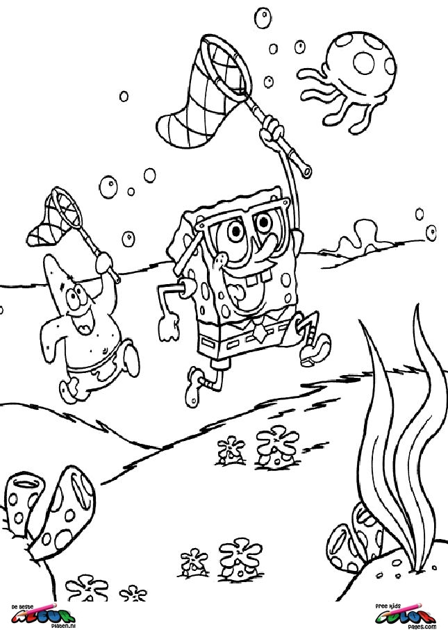 Spongebob024 - Printable coloring pages
