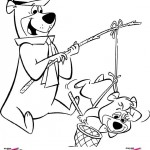 Yogi Bear coloringpages - 