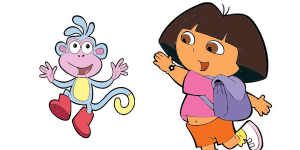 Dora the Explorer coloring pages - Printable coloring pages