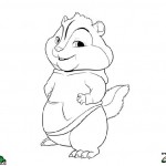 Alvin and the Chipmunks coloringpages - 