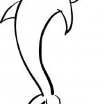 Dolphins coloringpages - 