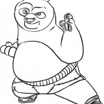 Kung Fu Panda coloringpages - 