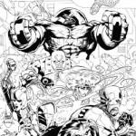 X-Men coloringpages - 