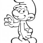 The Smurfs coloringpages - 
