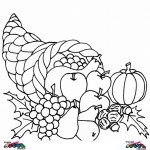 Thanksgiving Day coloringpages - 