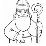 Saint Nicolas coloringpages - 