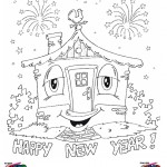 New Year’s Eve coloringpages - 