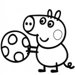 Peppa Pig coloringpages - 