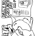 Groundhog Day coloringpages - 