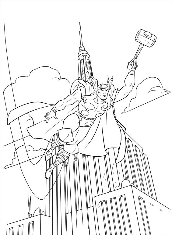 thor-28 - Printable coloring pages